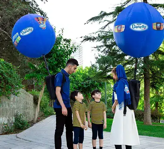 بالون تبلیغاتی دنت